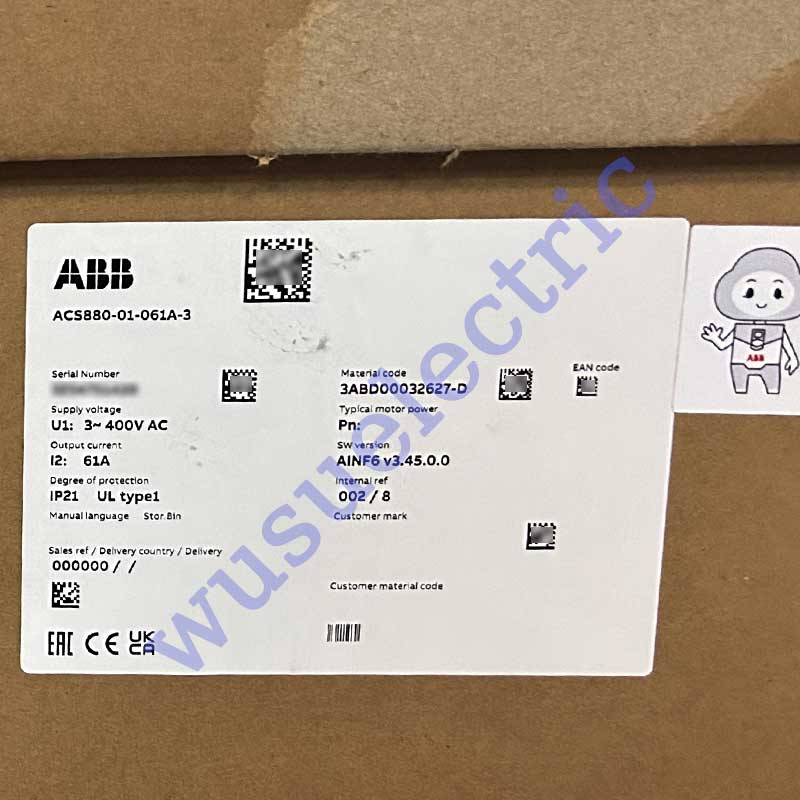 ABB ACS880-01-061A-3