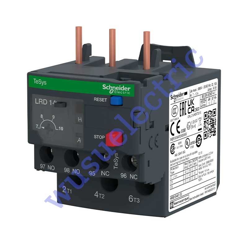 Schneider LRD14 thermal overload relay